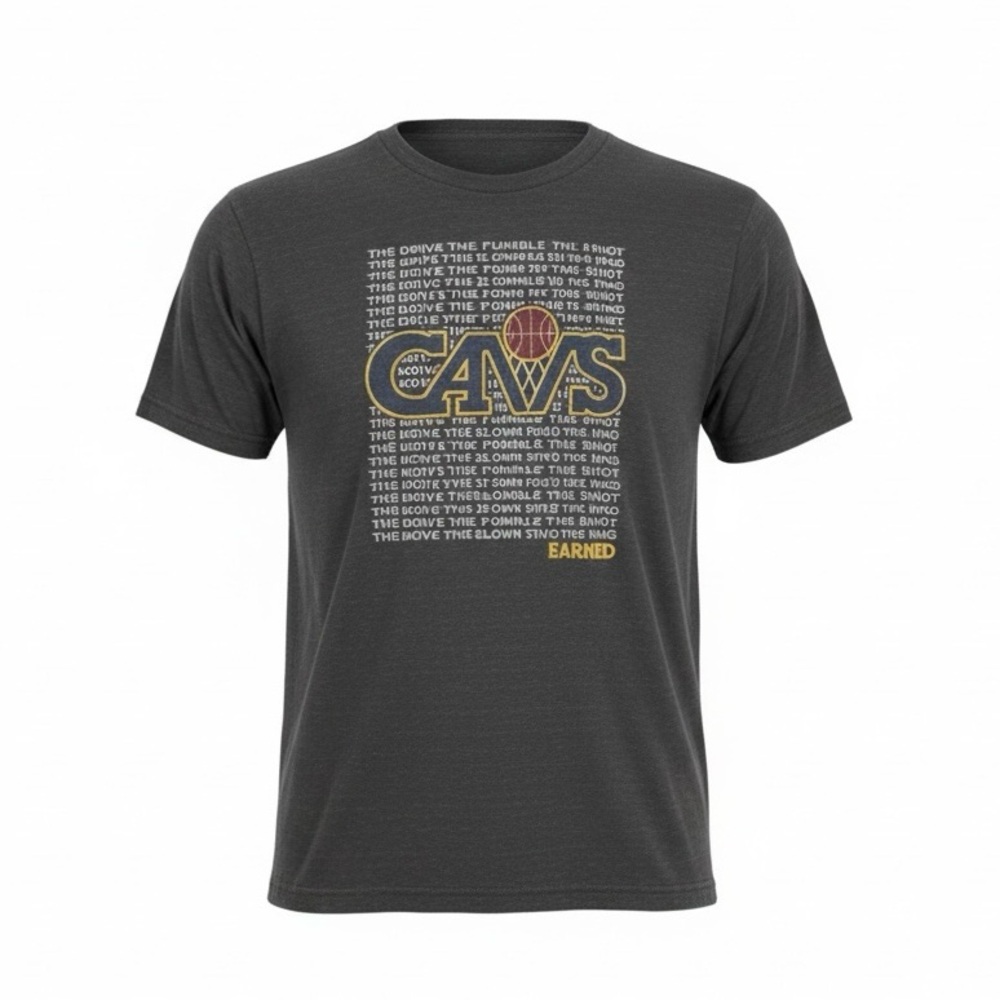 HOMAGE Cleveland Cavaliers Earned Graphic Tee